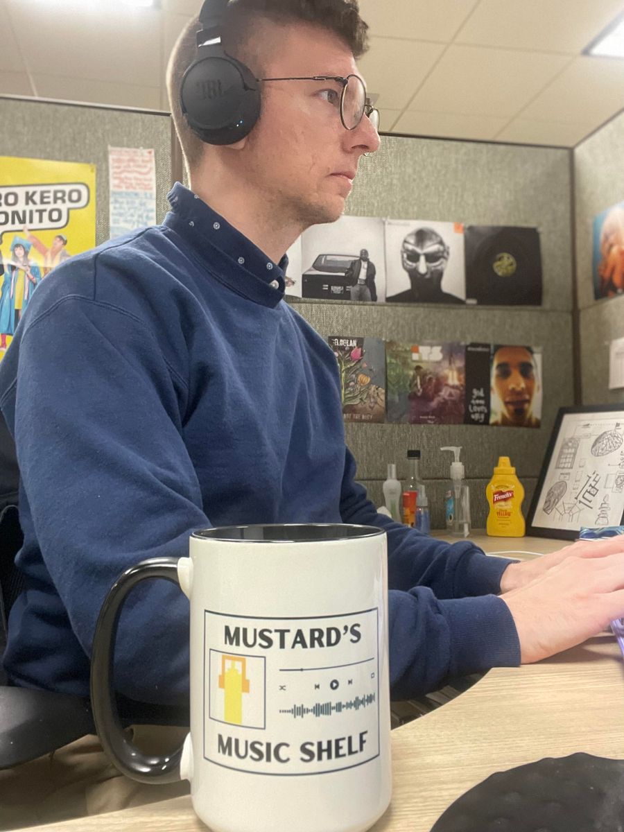 Mustard's Music Shelf Coffee Mug product image (5)