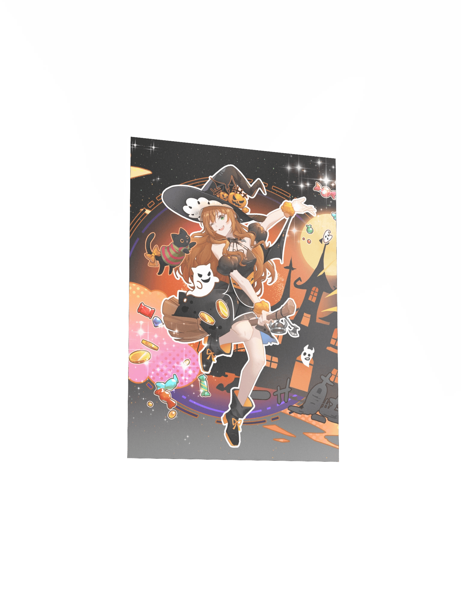 Witchy Nunu & Freddy Poster - Halloweenie 2025 Collection product image (3)