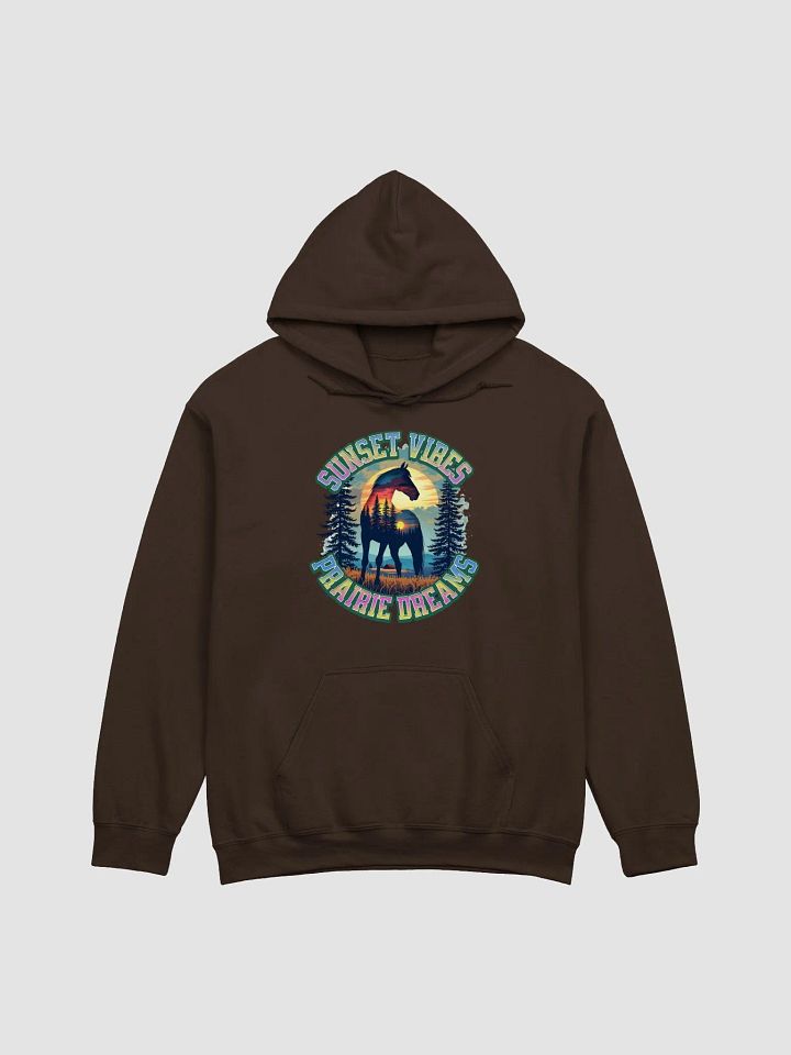 Sunset Vibes Prairie Dreams Horse Hoodie product image (3)