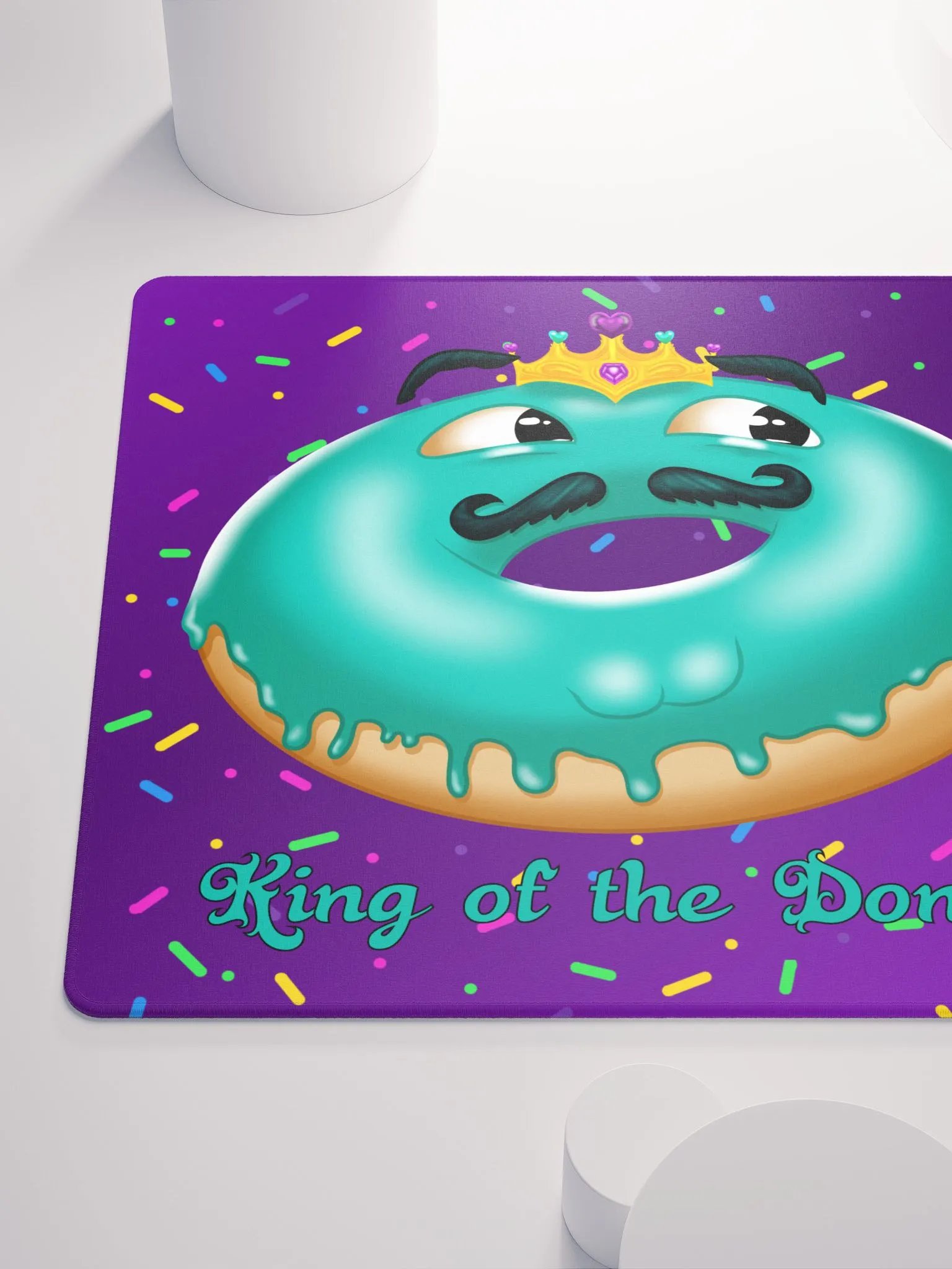 King of the Donuts Gaming Mousepad product image (6)