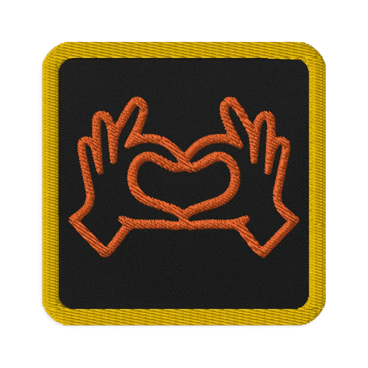 Love Gesture Embroidered Patches product image (1)
