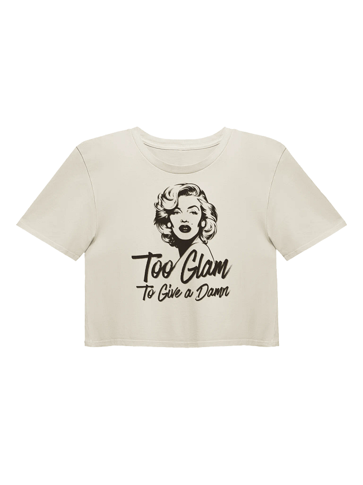 Too Glam To Give a Damn Crop Top product image (1)
