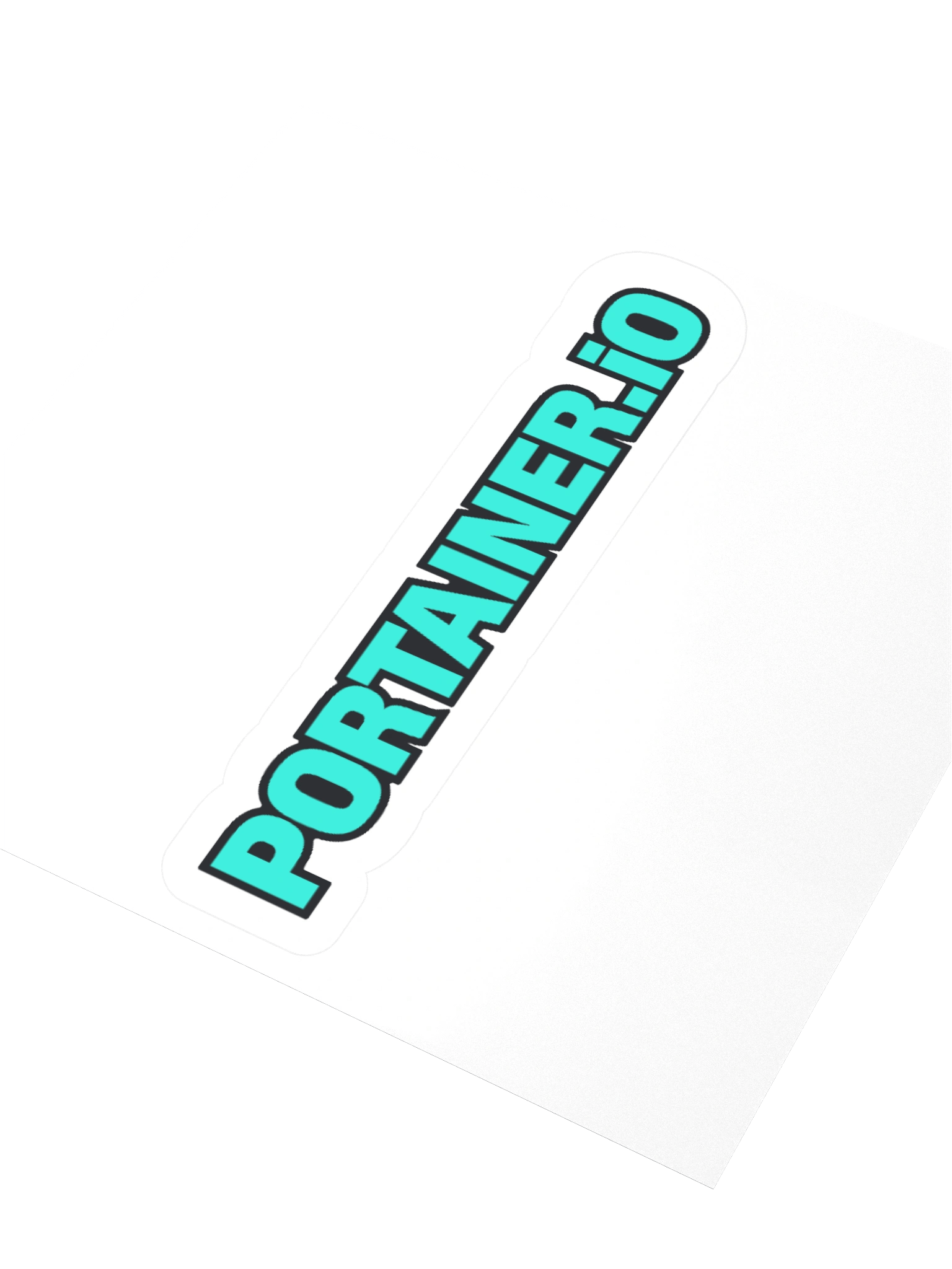 Sticker - Portainer.io Teal product image (3)