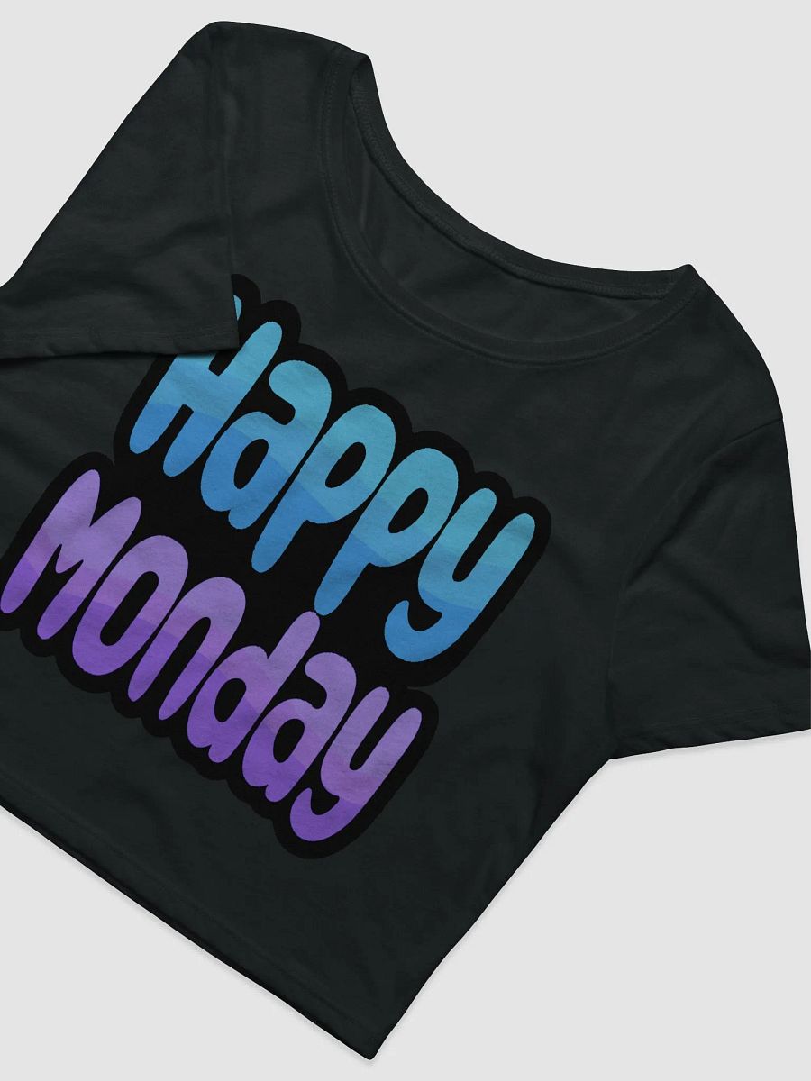Happy Monday Cropped T-Shirt product image (8)
