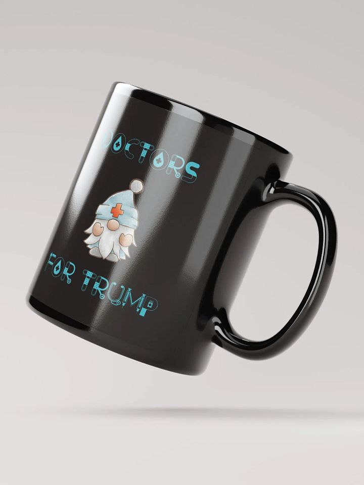 Doctor Gnomes For Trump 2 Black Mug product image (4)