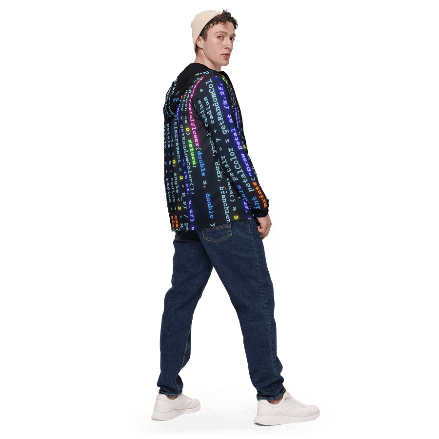 Computer Programming in C (zip up windbreaker) product image (5)