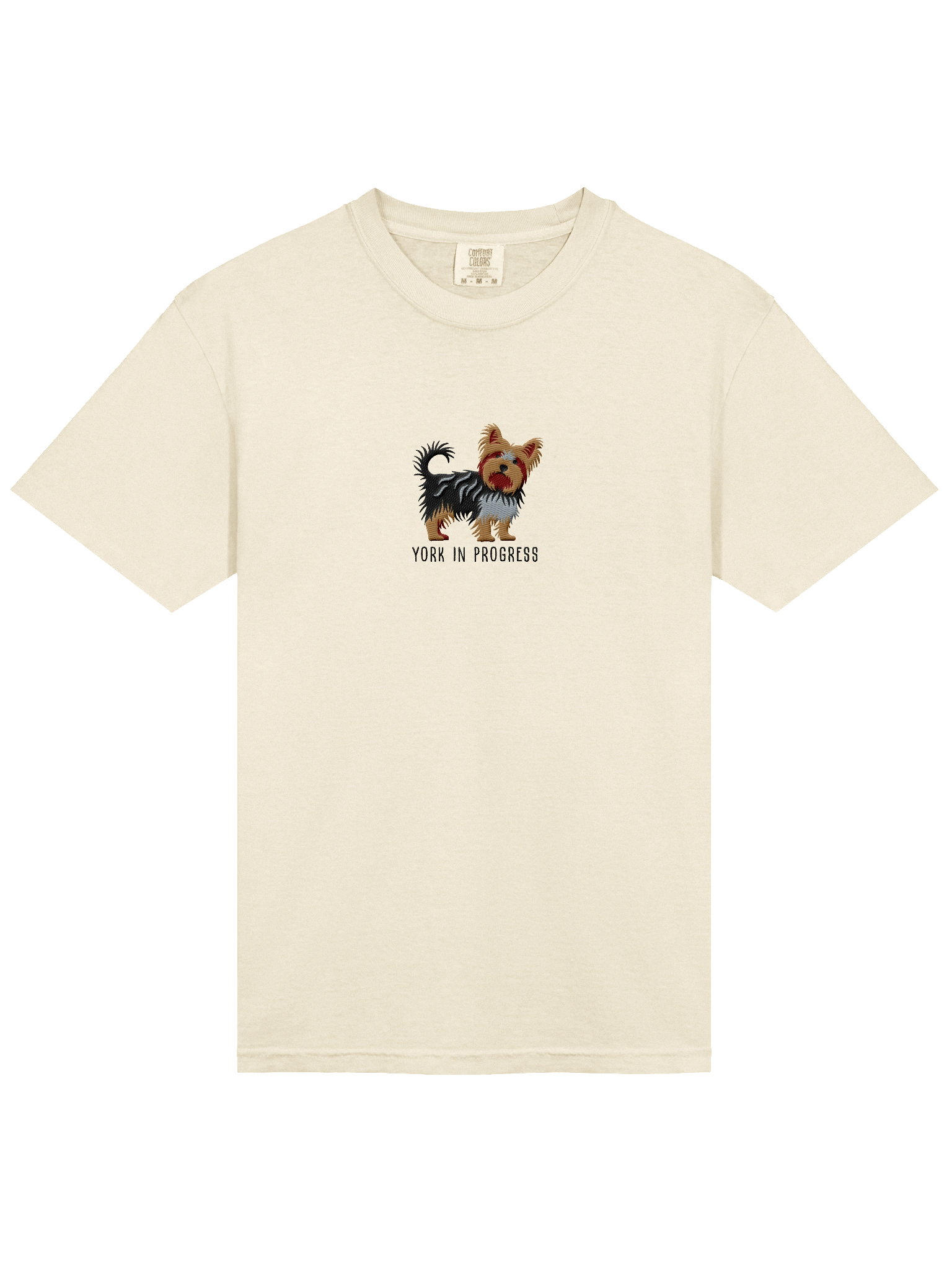 York in Progress T-Shirt(Embroidered) of a Yorkshire Terrier(2) product image (43)