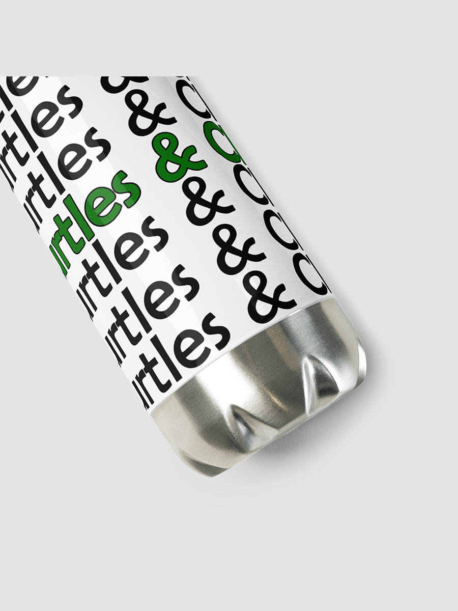 Turt. Chill. Repeat. Water Bottle product image (5)