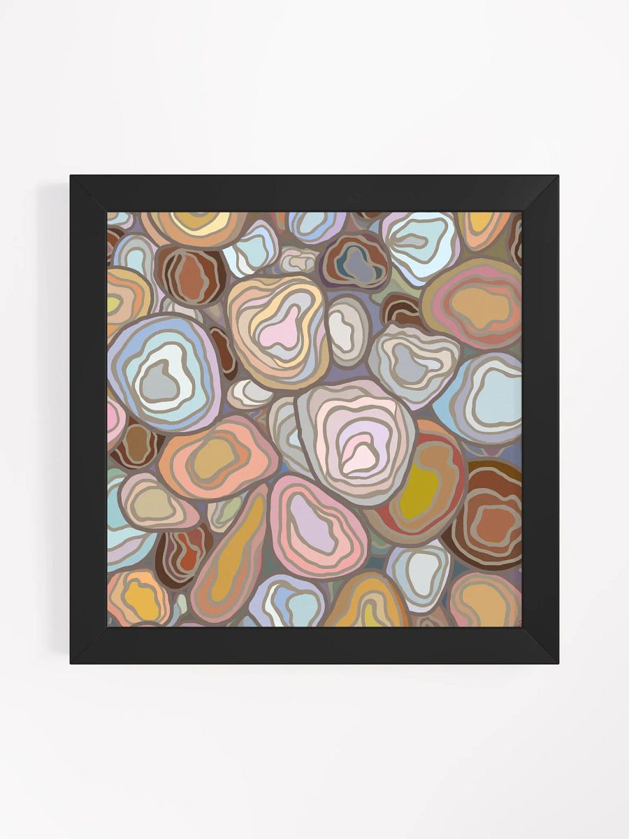 Geode Dreams Framed Matte Poster - Stones No. 2 product image (10)