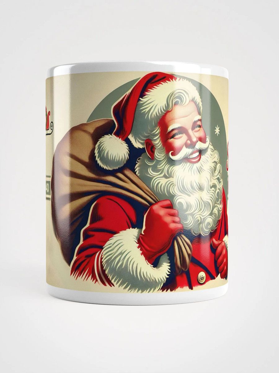 Vintage-Style Santa Claus Christmas Mug product image (1)