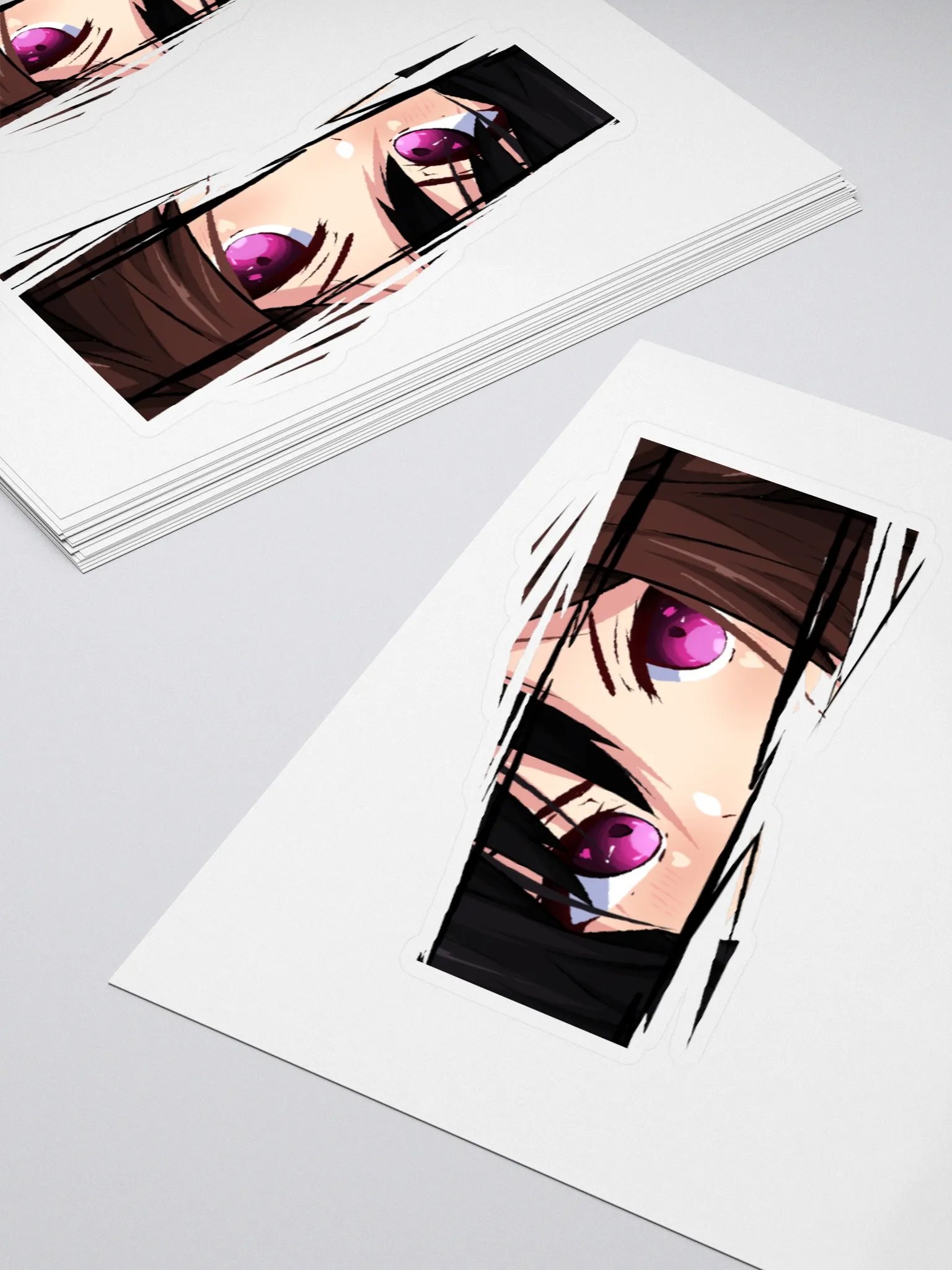 TotallyAdri Peeking Kiss Cut Stickers product image (4)