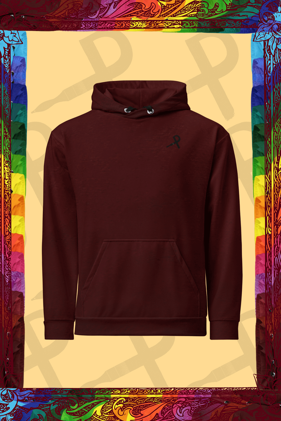 Crimson Red Wine Hoodie product image (1)
