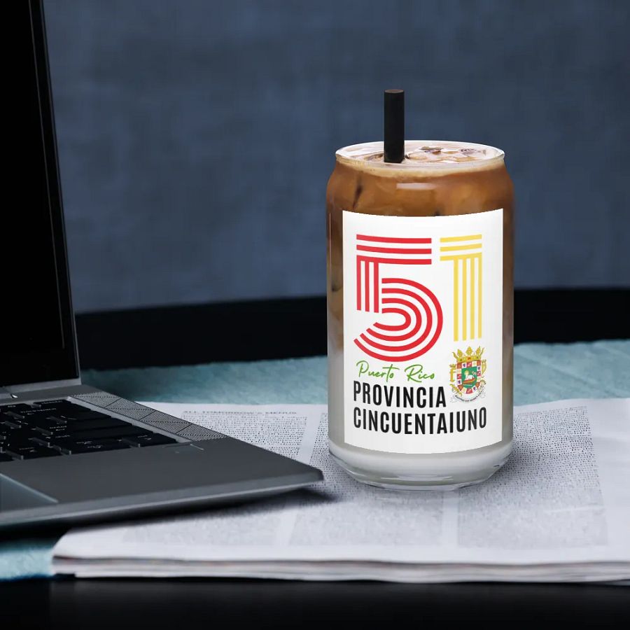 Vaso de cristal - Provincia 51 Puerto Rico España product image (3)