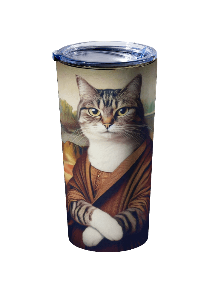 Meow Lisa Premium Tumbler product image (2)