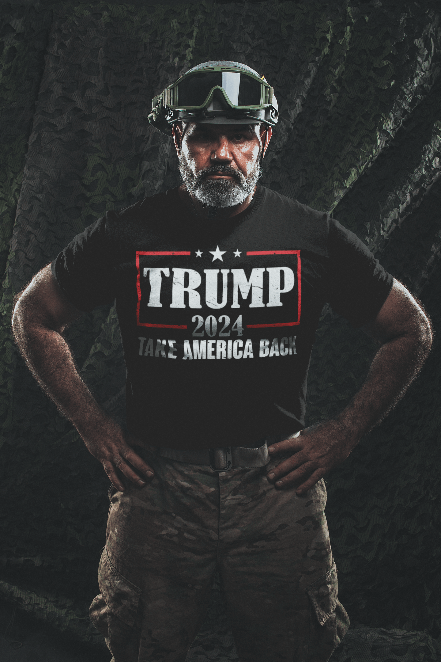 TRUMP 2024 TAKE AMERICA BACK PATRIOTIC UNISEX T SHIRT product image (1)