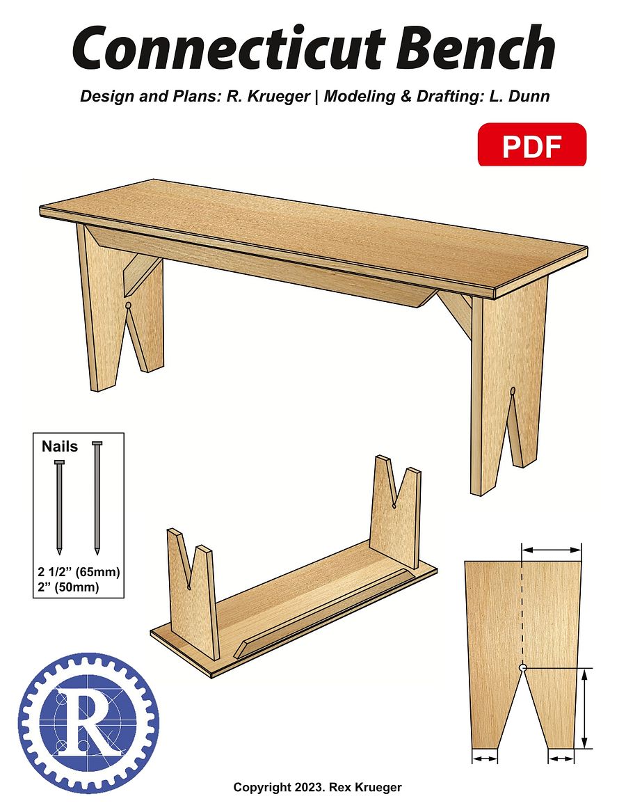 The Connecticut Bench product image (1)