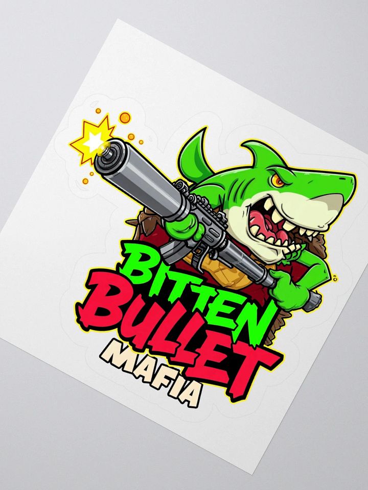 Bitten Bullet Mafia - Shark Sticker product image (4)