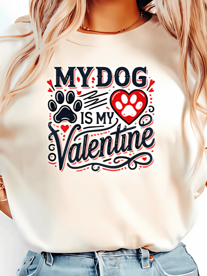 Valentine’s Day Sublimation Graphic – Adorable Dog Valentine Artwork for Mom – Perfect Valentine’s Gift – Instant Digital Download – 300 DPI PNG product image (1)