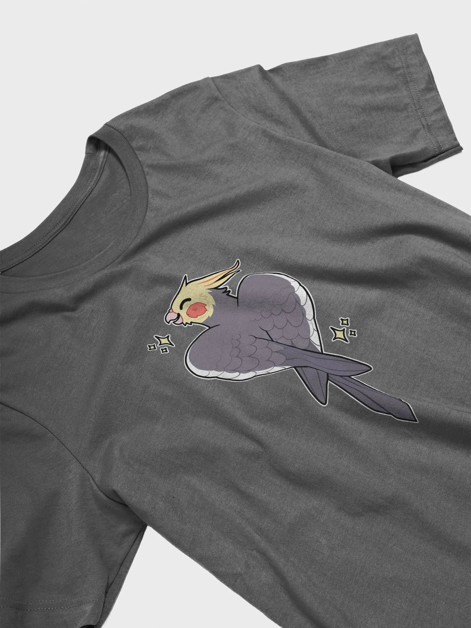 PRETTY BIRD SHIRT (Grey) product image (3)