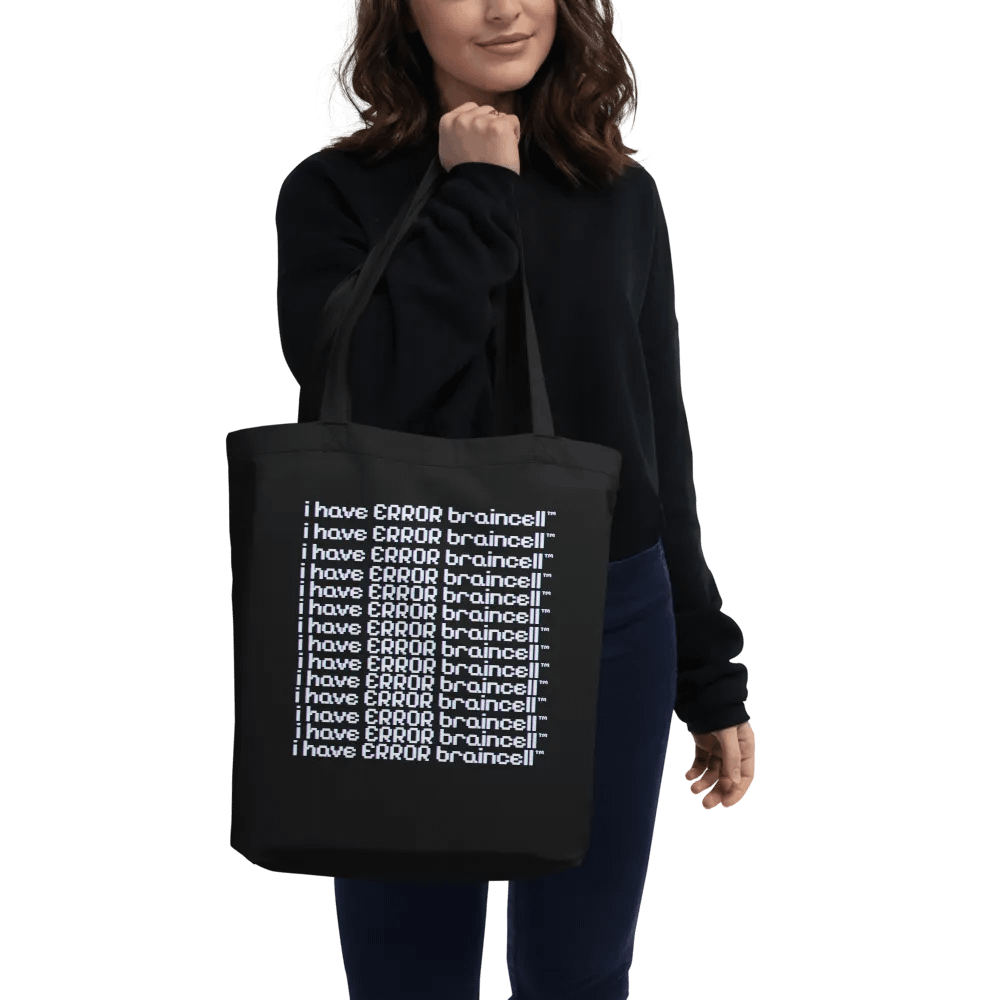error braincell tote - black product image (3)