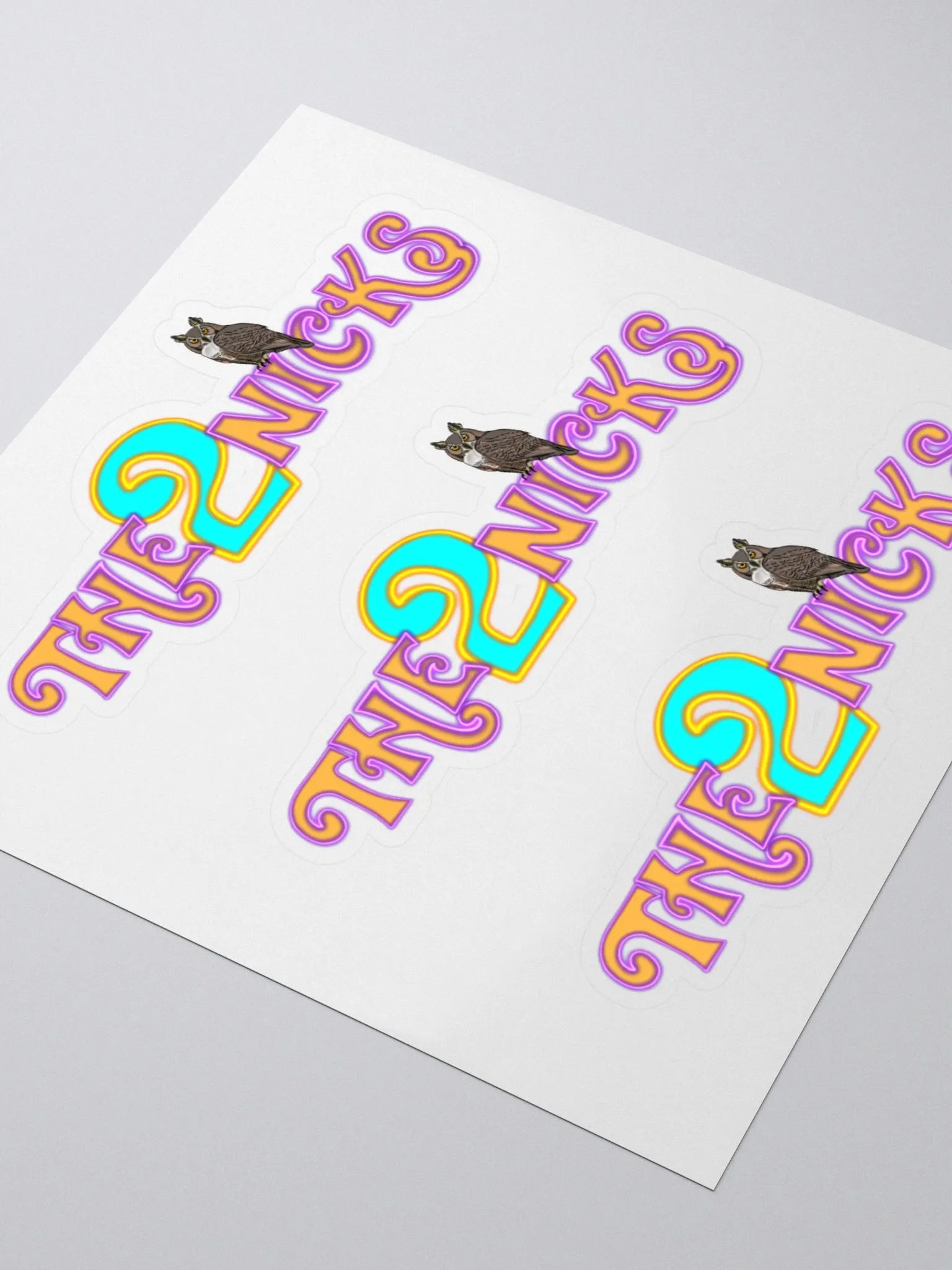 The2Nicks 3x Stickers product image (3)