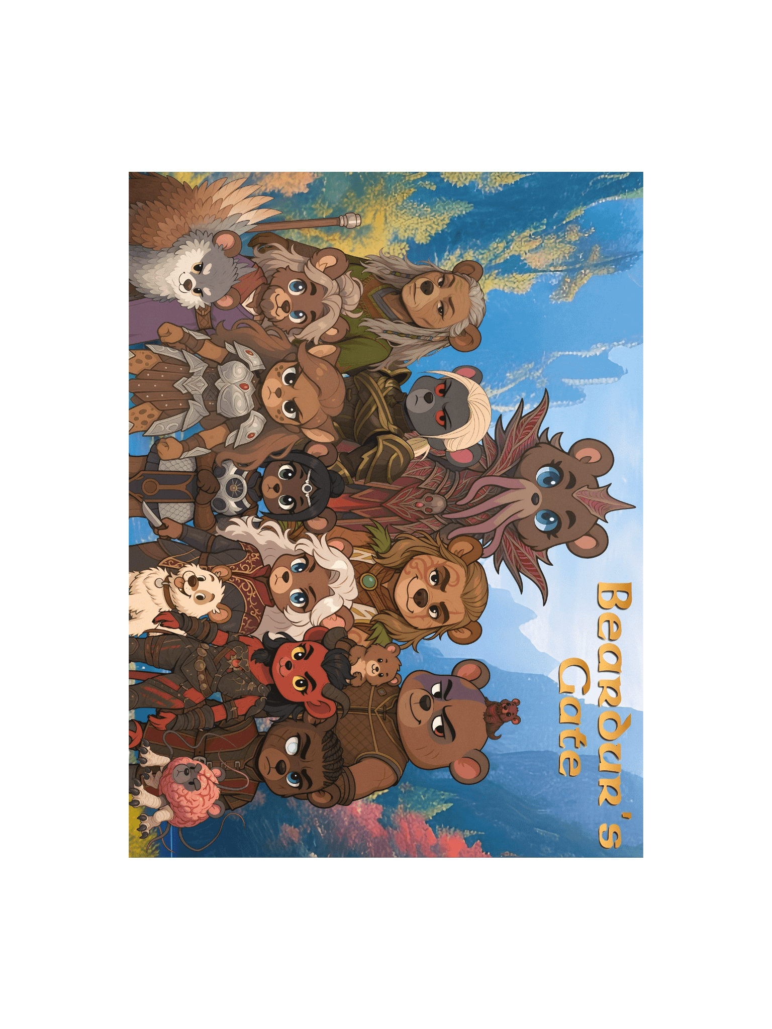Beardur's Gate Poster product image (2)