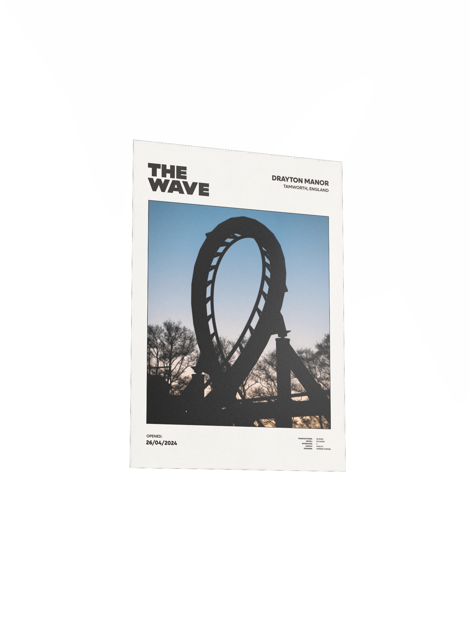 The Wave Night Premium Poster product image (3)