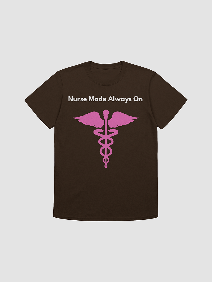Nurse Mode Always On Caduceus T-Shirt product image (6)