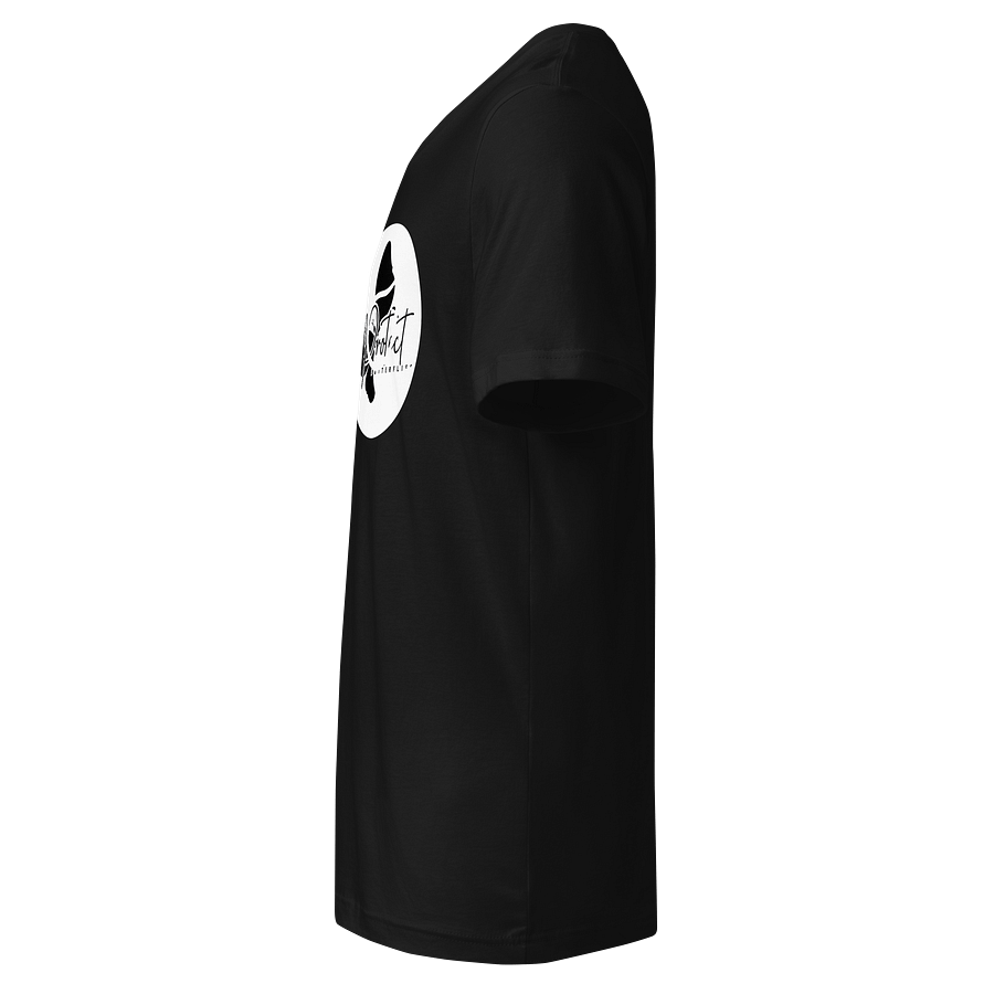 Black Butterfly V neck T shirt product image (2)