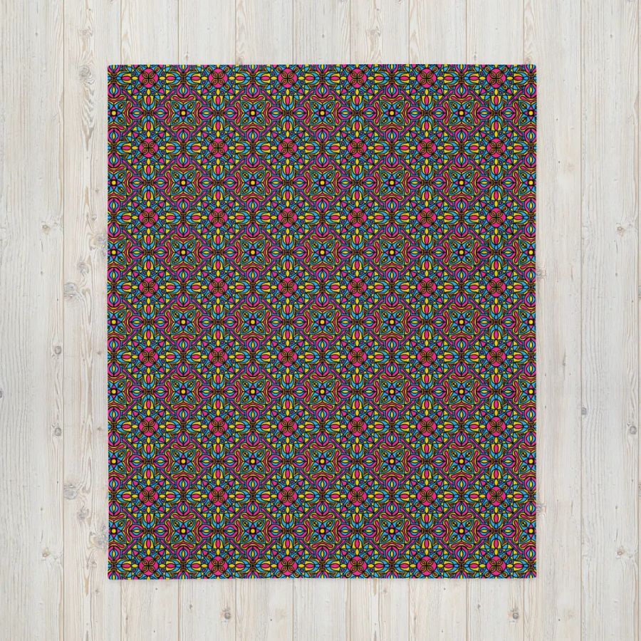 Pan Abstract Cozy Blanket product image (6)