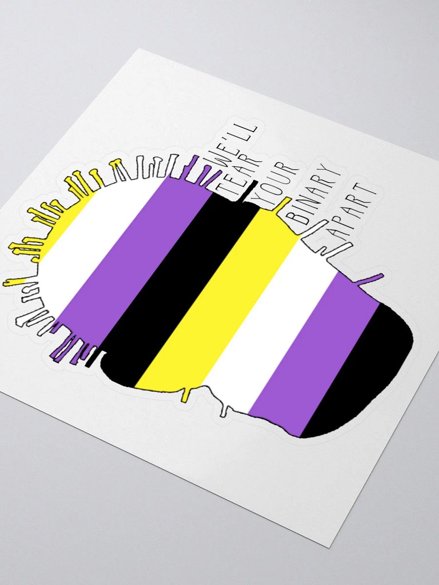 Non-Binary Pinhead Sticker product image (3)