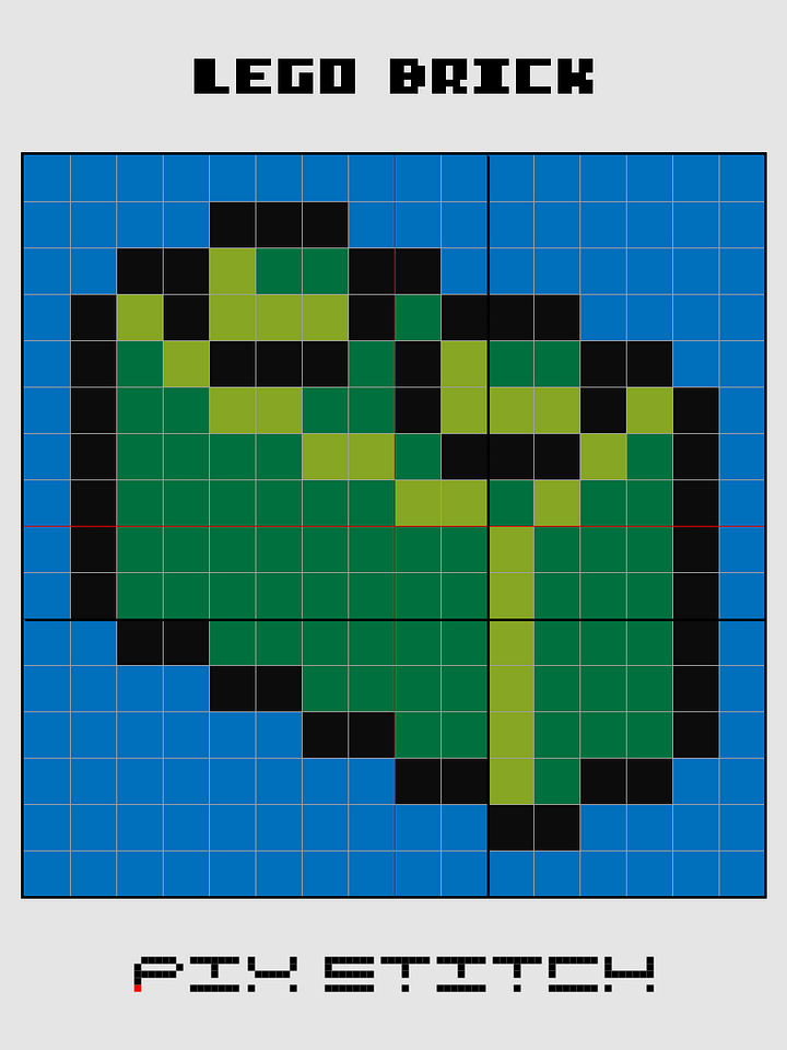 LEGO Brick Pixel Art product image (2)