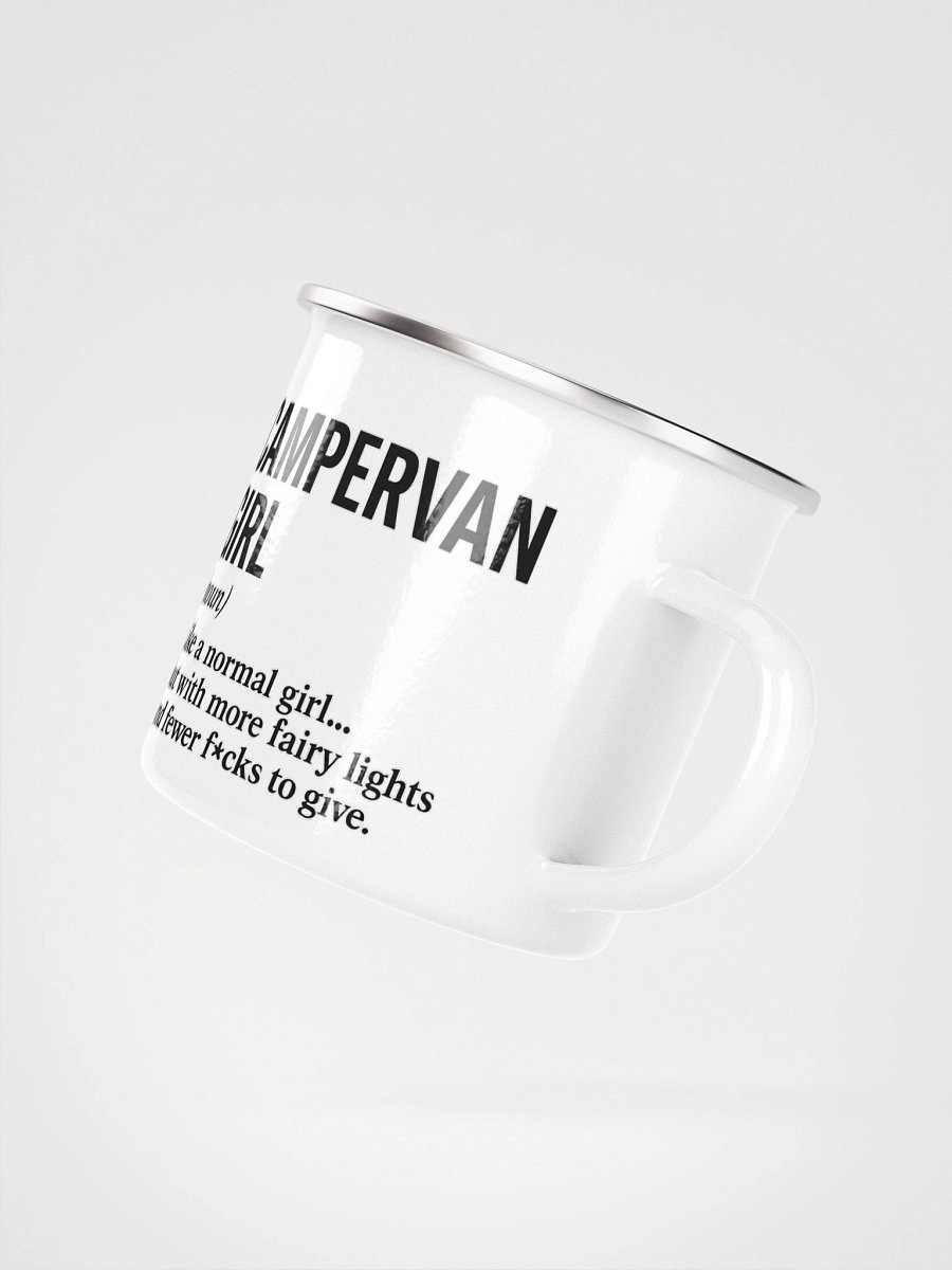 Campervan Girl - Enamel mug product image (3)