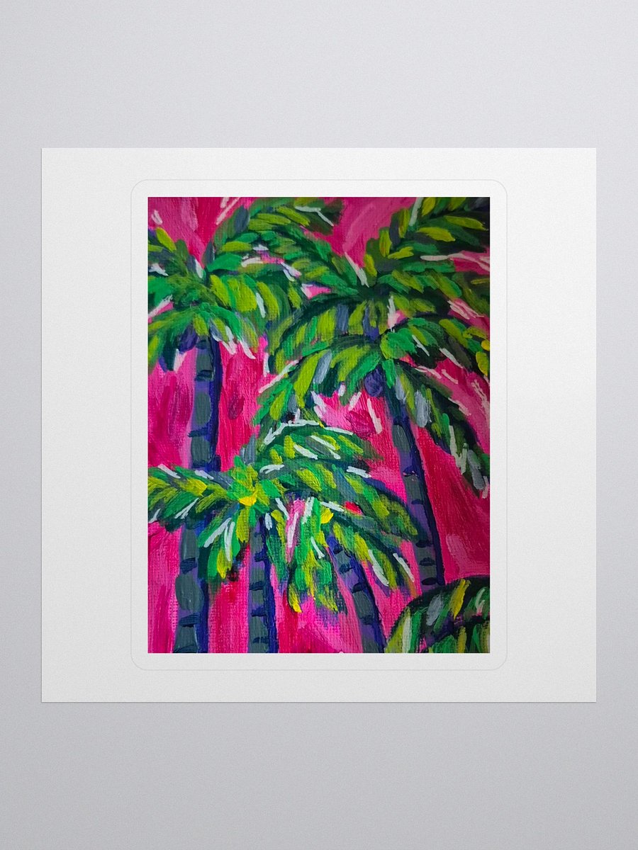 Hot Pink Tropical Palms product image (1)