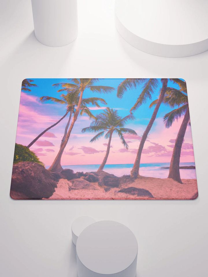 Galactic Wild Colorful Beach Delta Mousepad product image (1)