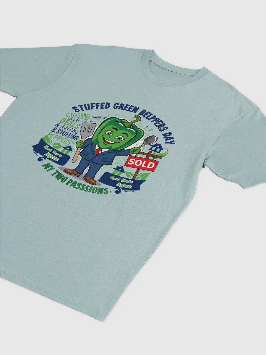 Real Estate Agents Stuffing Peppers & Closing Deals The Real Estate Chef Men's Tee product image (15)
