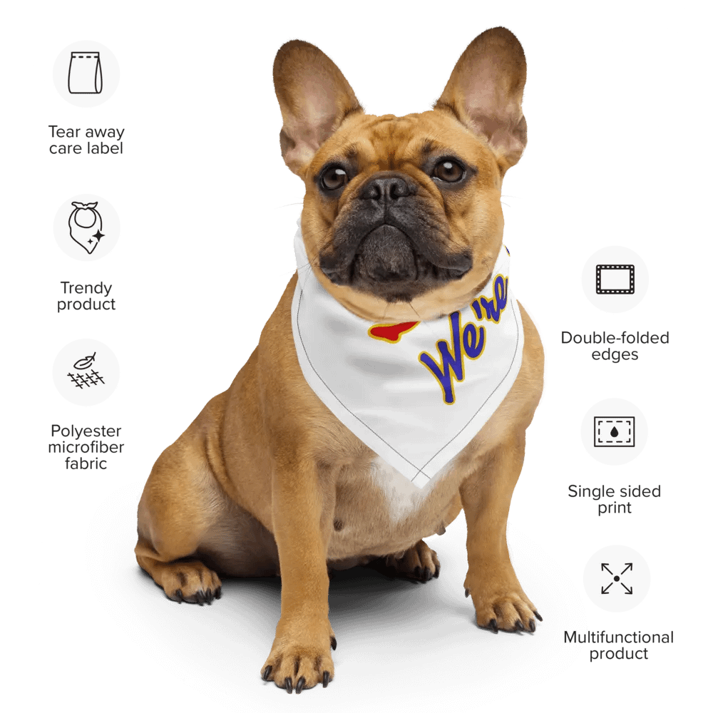 Lakota Pride White Bandana product image (6)
