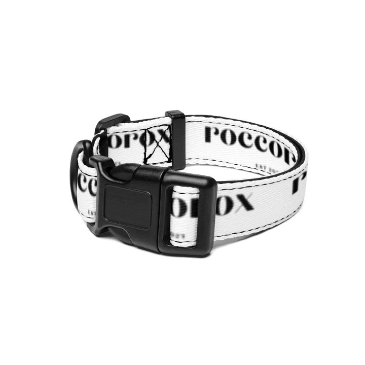 RoccoRox Dog Collar White Size Small product image (1)
