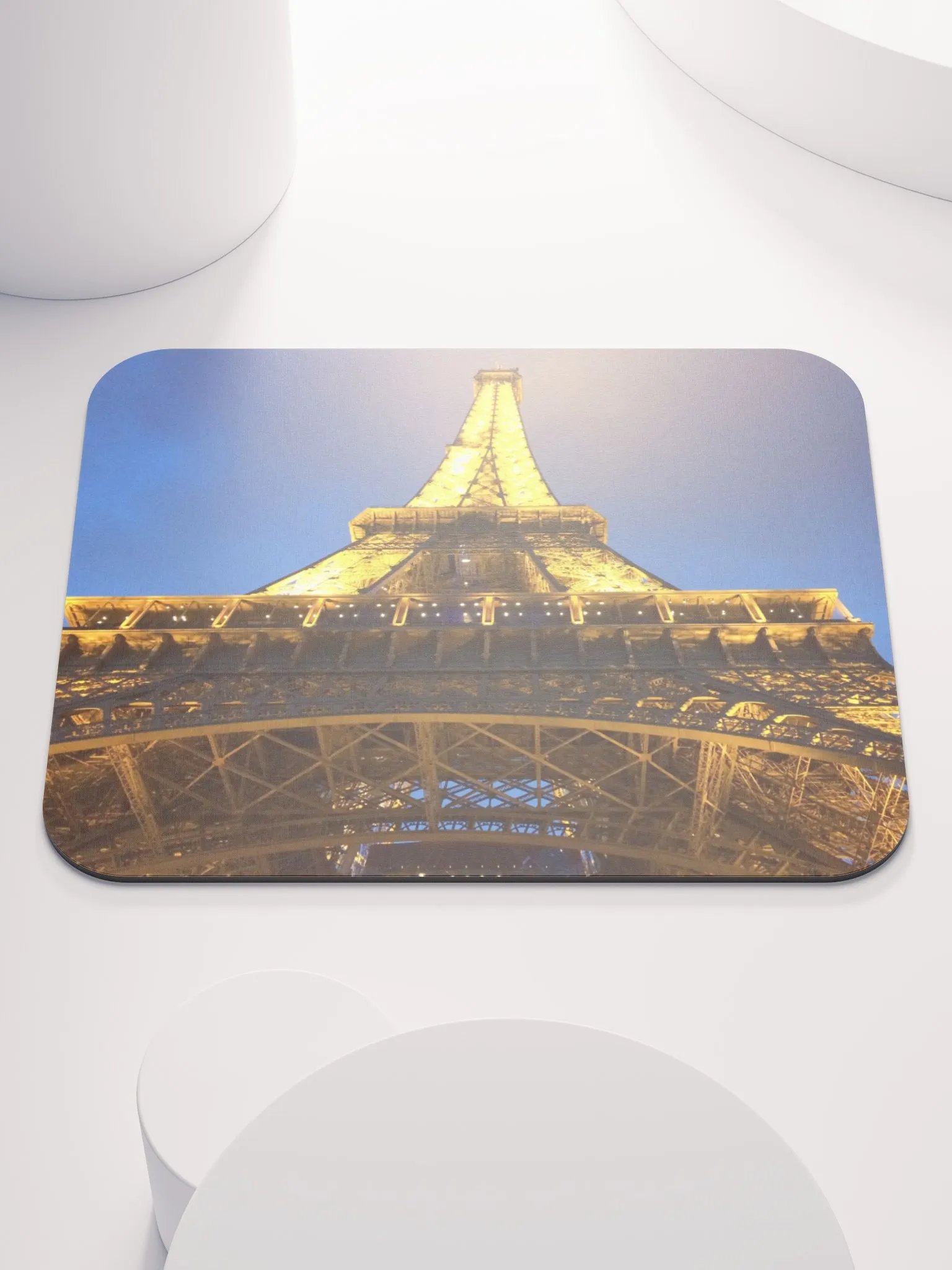 Illuminated Eiffel Tower Mouse Pad product image (3)