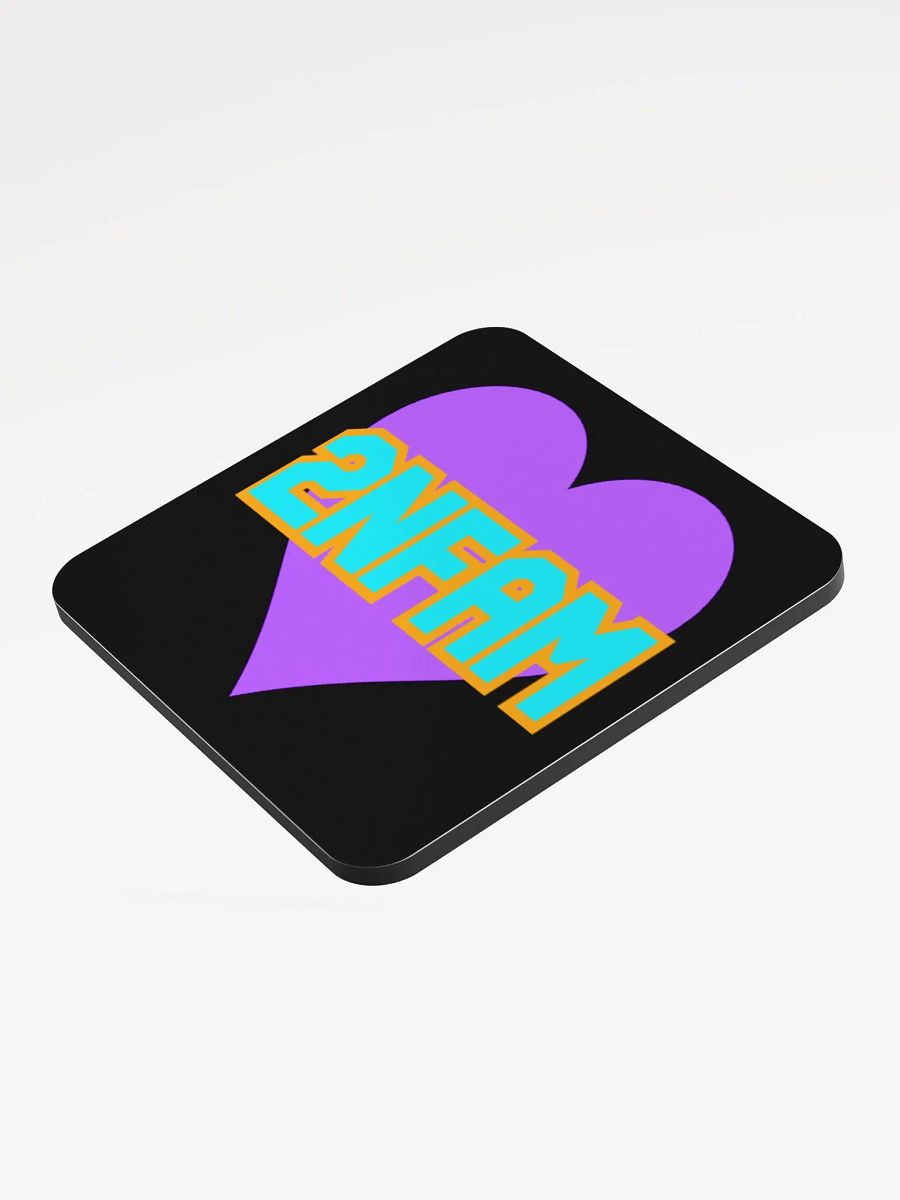 2NFAM Heart Coaster (Black) product image (3)