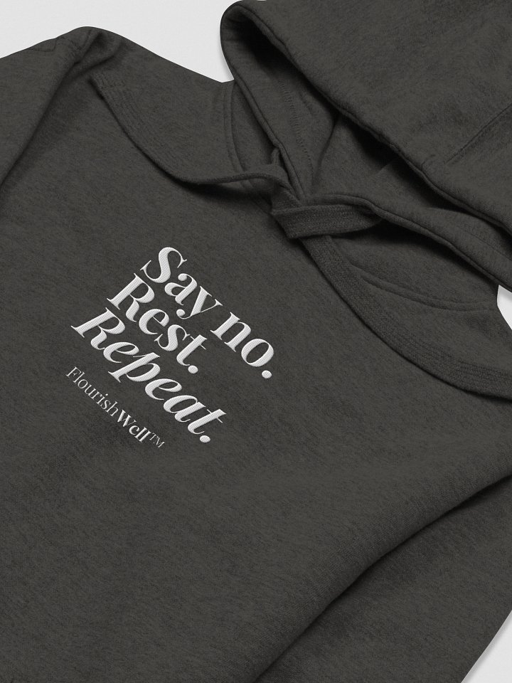 Unbothered (Black & White Embroidery) product image (2)