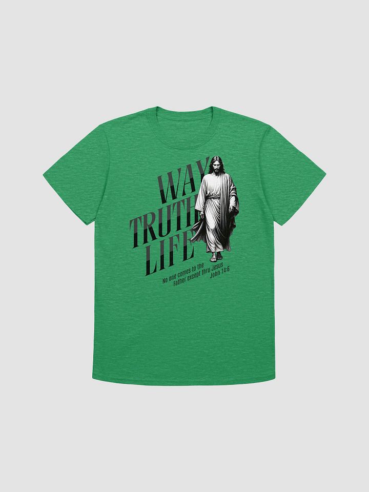 Way Truth Life T-shirt Green product image (1)