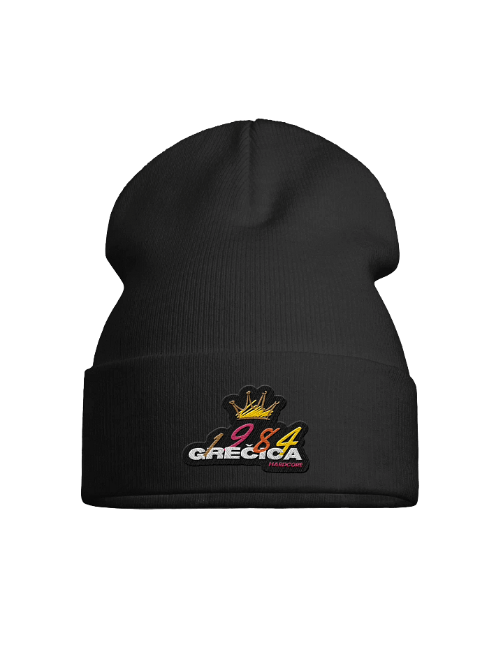 Grečica1984 Crowned Knit Beanie product image (1)