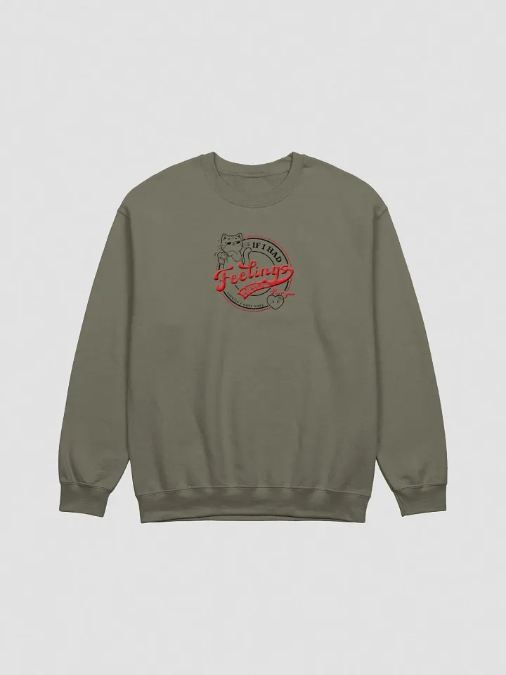 Paws Off My Heart - Embroidered BLACK Crewneck product image (2)