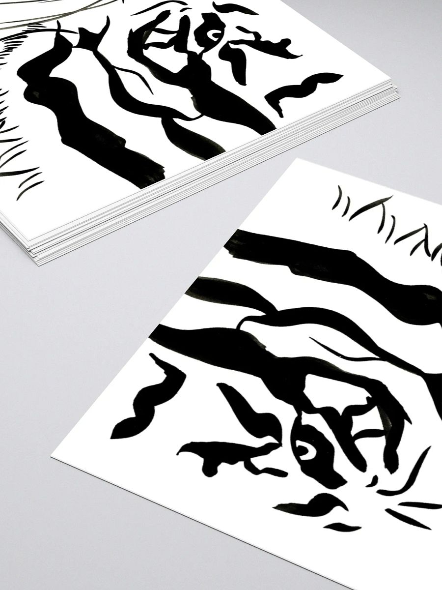 Face Of The Tiger Sticker product image (10)