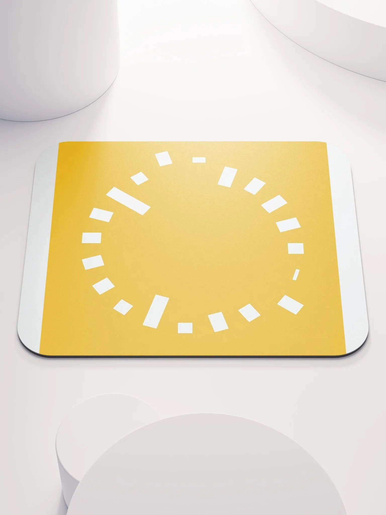 Clock Geometric Harmony Mouse Pad product image (1)