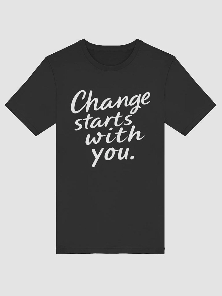 Change Starts With You – Inspired by Leonardo DiCaprio’s Call to Action | Empower Your Life & Our Planet with This Motivational T-Shirt product image (1)