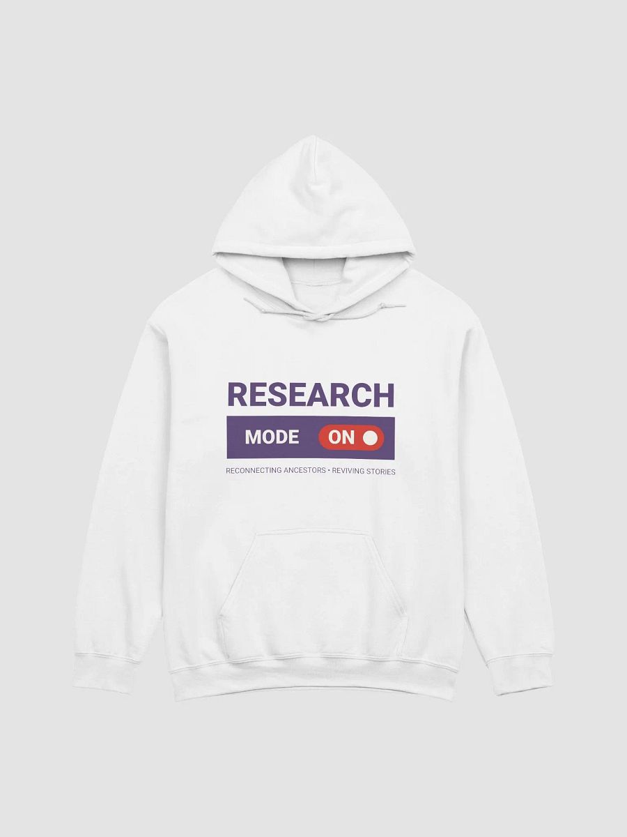 Research Mode ON - Light - Classic Hoodie product image (7)
