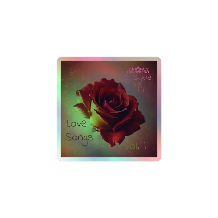 Love Songs, vol. i Holographic Sticker product image (1)