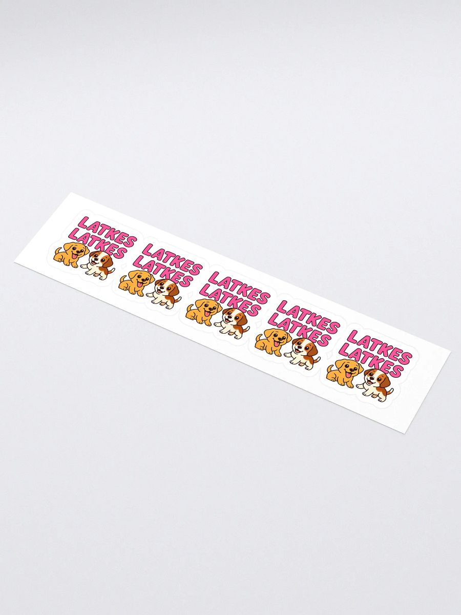 Latkes Latkes Kiss Cut Stickers (Set of 5) product image (1)